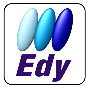 電子マネーEdy（エディー）がご利用できるようになりました。