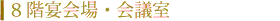 8階宴会場・会議室